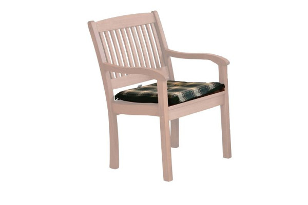 Merxx Kissen für Sessel, Wendekissen grün kariert/uni, 29570-100