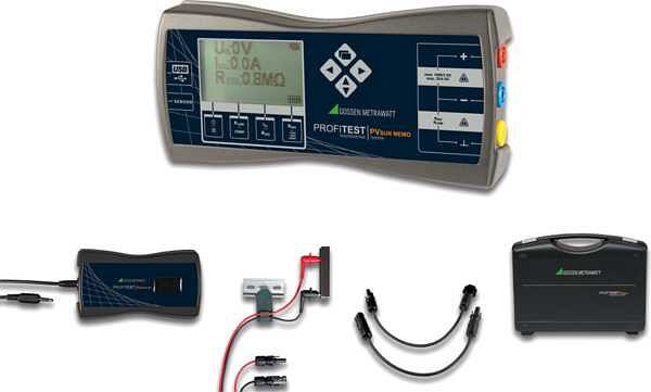 Gossen Metrawatt PV SUN PACKAGE mit wichtigem Zubehör, M360E