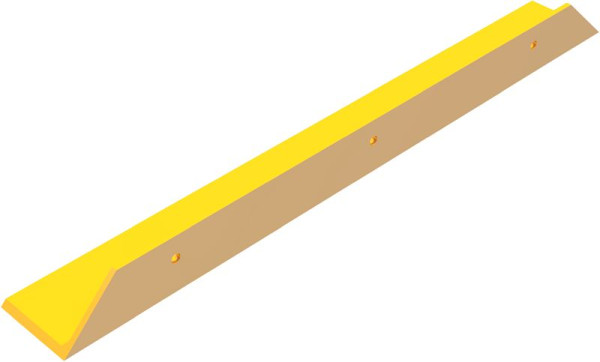 Schake Schrammbord Stahlwinkel 100 x 150 x 10 mm für Dübel Befestigung, Gesamtlänge: 1200 mm, 477_47BG