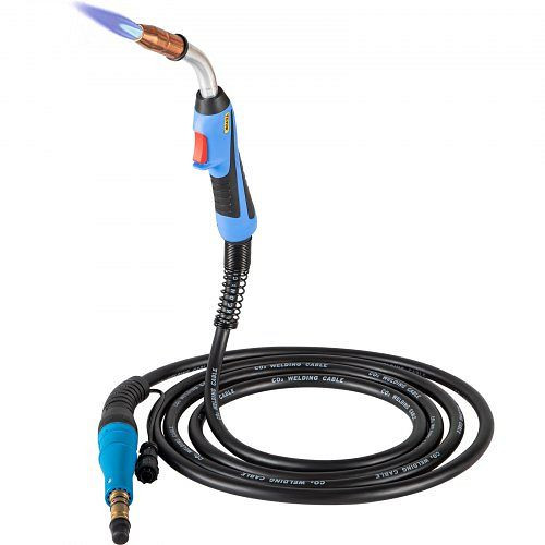 VEVOR Schweißpistole Mig 4,6m Flexkabel 250A, 60% ED für Elektroschweißer, Industrieumgebung, robuste Konstruktion, 4.6MMLHQ000000001V0
