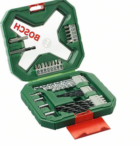 Bosch X-Line Classic Bohrer- und Schrauber-Set, 34-teilig, 2607010608