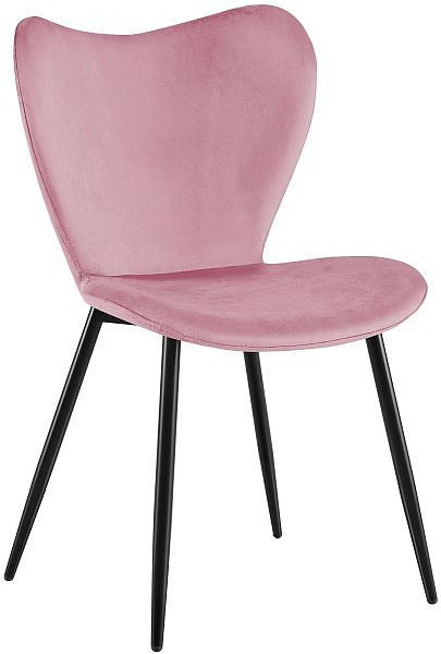 CLP Esszimmerstuhl Maika Samt, rosa, 326420, 4255716360344