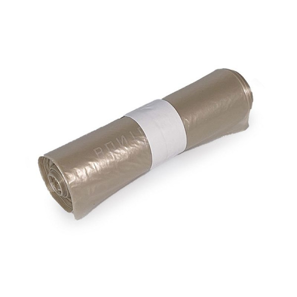 STEIN HGS Circubin Abfalltüten, transparent, 400 Stück (20 x 20 Stück), 50 Liter, 83433.0003