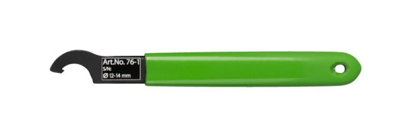 KUKKO Hakenschlüssel A1 mit Kälteschutz und Skala Ø 12-14 mm, 76-1