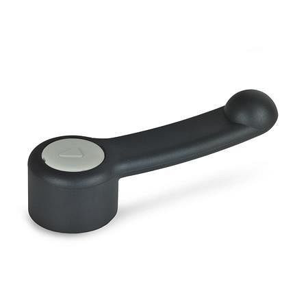 Ganter Schaltgriffe, Kunststoff, Buchse Edelstahl (GN 623.5-32-B6-DGR), VE: 10 Stück, 623.5-32-B6-DGR