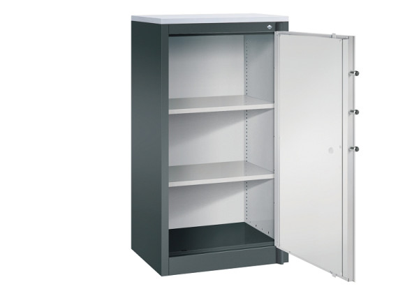 C+P Feuerschutzschrank Certos, H1226xB650xT500mm, 7016/7035, 1160-000 S10403