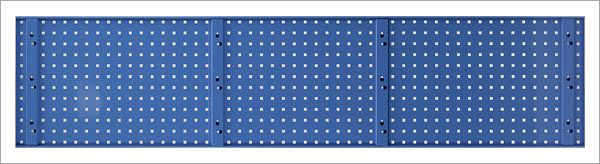 ADB Lochplatte, L 1975 x B 456 mm, Farbe: blau, RAL 5012, 23100