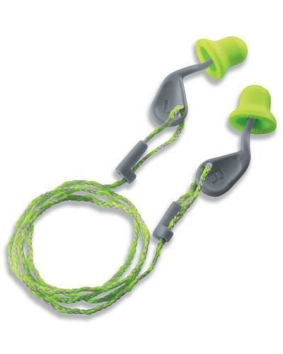 uvex Gehörschutzstöpsel xact-fit, mit Stiel und Kordel, SNR 26, lime, VE: 50 Paar, 210213