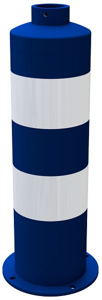Schake Inselpfosten Ø178x646mm, blau - weiß, 44170BB