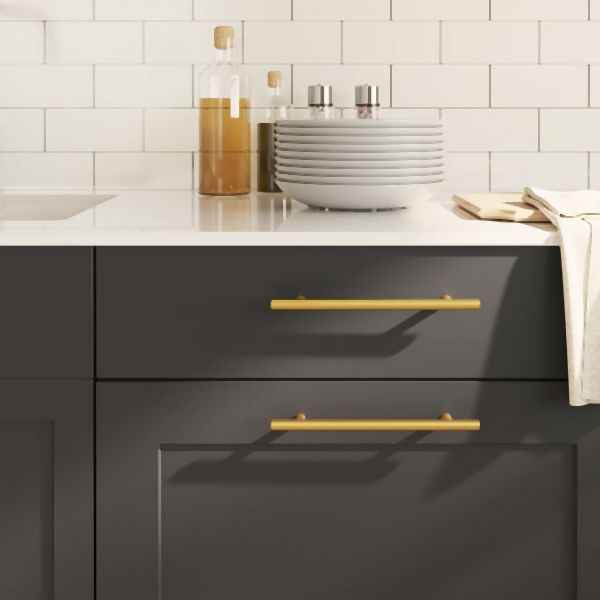 vidaXL Möbelgriffe 20 Stück Golden 160 mm Edelstahl, 3203598