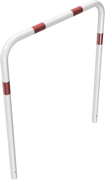 Schake Rohrbügel aus Stahlrohr Ø 48 x 2,5 mm ohne Querholm zum Einbetonieren, Gesamtbreite 1000 mm, Gesamthöhe 1200 mm, beschichtet, 448_12B