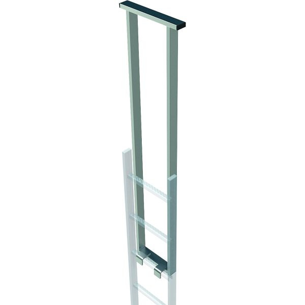 ZARGES Einstieghilfe doppelseitig, Edelstahl, Lichte Weite 400 mm, 47236