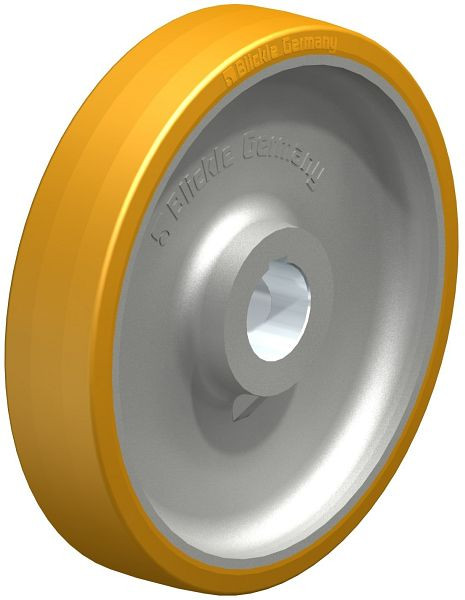 Blickle GTHN 362/60H7 Rad aus Blickle Extrathane®, Hellbraun, 738195