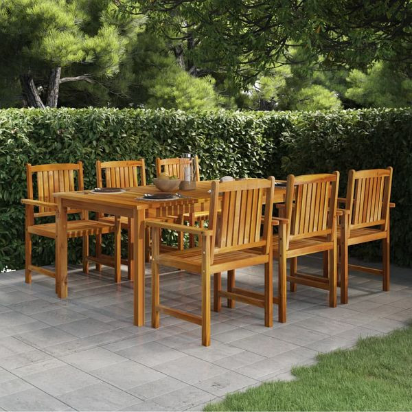 vidaXL Gartentisch 200x100x74 cm Massivholz Akazie, 318744