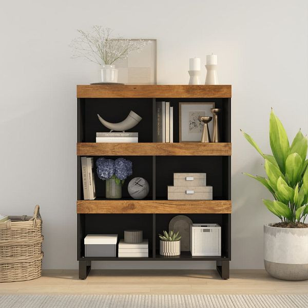 vidaXL Beistellschrank 85x33x107 cm Massivholz Mango, 352904