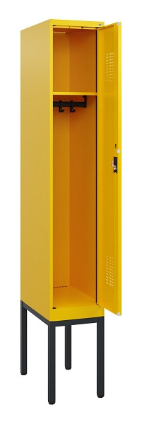 C+P Spind Evolo PLUS, Gestell, 1 Abteil, 1950x300x500mm, 1023/1023, Zylinderschloss, 0490305-10 S10049