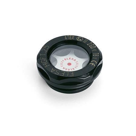 Ganter ATEX-Schaugläser, Kunststoff (GN 543.6-18-G3/4-A), VE: 10 Stück, 543.6-18-G3/4-A