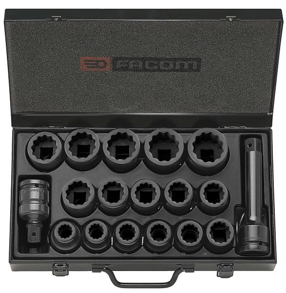 Facom IMPACT-Steckschlüssel 3/4", Set 18-teilig, NKD.500