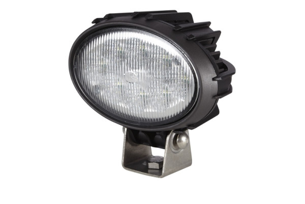 HELLA LED-Arbeitsscheinwerfer, Oval 100 Thermo Pro, 24/12V, 1700lm, Anbau/geschraubt, schwenkbarer Montagebügel, Nahfeldausleuchtung, 1GA 996 661-041