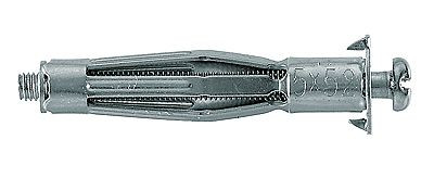 Fischer Hohlraum-Metalldübel HM 4x46 S B, VE: 10 Stück, 518729