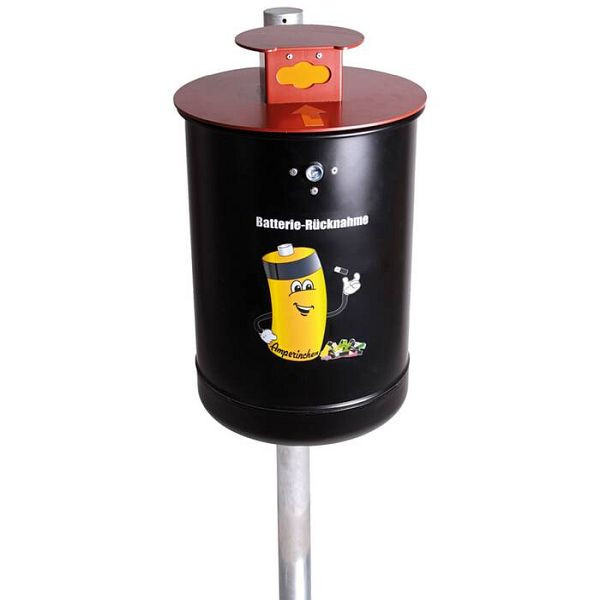 Stein HGS Batteriesammler -State Saint Paul- 10 Liter aus Stahl, vollwandig, 34318