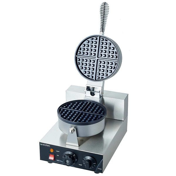 Vaiotec EASYLINE Elektro-Waffeleisen, rund, bis 300°C, 10594