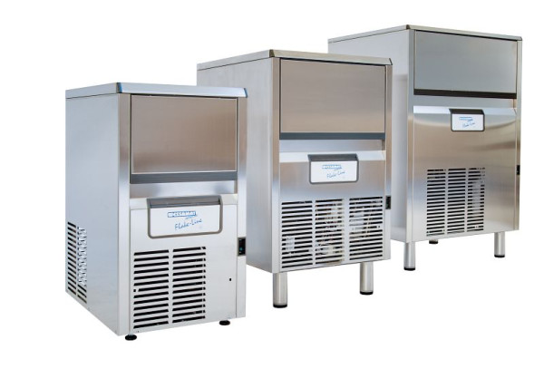 Wessamat Flockeneisbereiter Flake-Line, Verdampferzylinder mit Förderschnecke, Wasserkühlung, 69 kg, Leistung: 135 kg/Tag, 2080