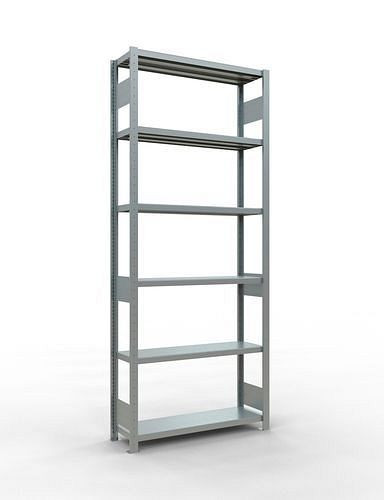 Schulte Fachbodenregal, Grundfeld, 6 Lagerebenen, Fachlast 250 kg, 1060 x 336 x 2500 mm, 278809