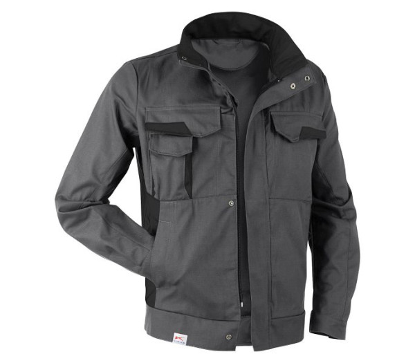 Kübler VITA cotton+ Jacke, Farbe: anthrazit/schwarz, Größe: XL, 1L45 3421-9799-XL