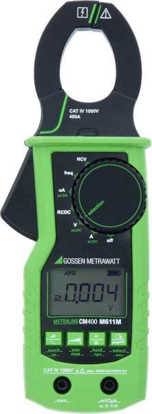 Gossen Metrawatt Stromzange für die Messung des Gleich- und Wechselstromes, METRALINE CM 400, M611M