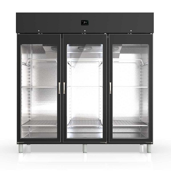 Vaiotec TOPLINE Reifeschrank Dry-Ager Schwarz, 2197 Liter, 450 kg Fleisch, Breite: 2055 mm, 11670