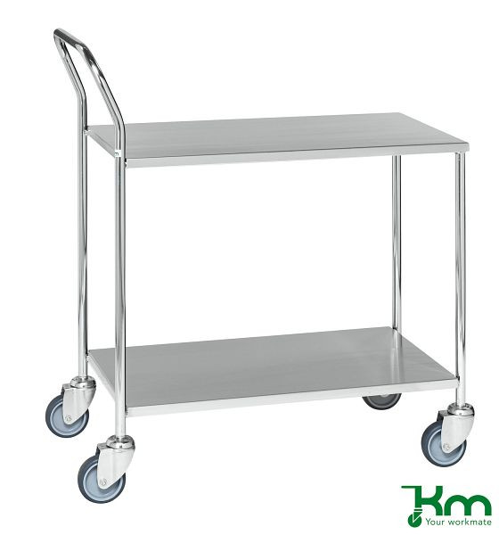 Kongamek Tischwagen, 4 Lenkrollen, 840 x 430 x 970 mm, KM272