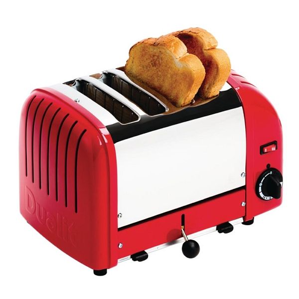 Dualit Toaster 40353 rot 4 Schlitze GD394 günstig versandkostenfrei