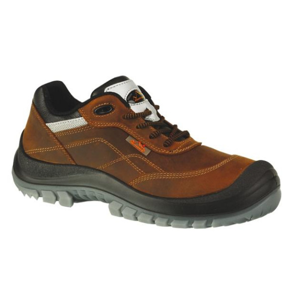 Hase Safety BIEL, Sicherheitshalbschuhe braun, EN 20345-S3, Größe: 38, 85142-05-38