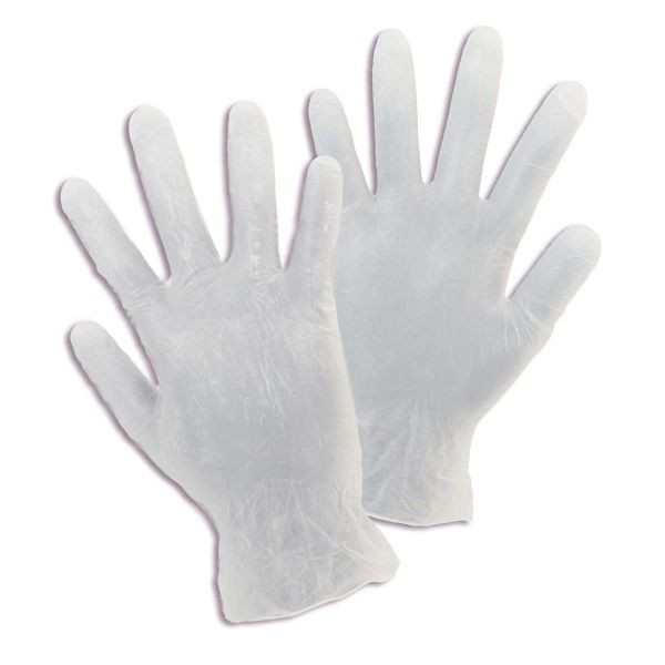 L+D Latex-Einmalhandschuhe, transparent, ungepudert, Spenderbox mit 100 Stück, Größe: S, VE: 1000 Stück, 14698-HS