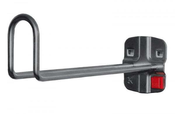 Kappes RasterPlan/ABAX Kabelhalter Hakenende 50 mm hoch anthrazitgrau, L 200 mm, 3340.00.8208