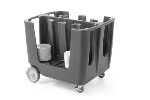 AmerBox Tellerwagen, robust, sichrer Transport von Geschirr, 877906