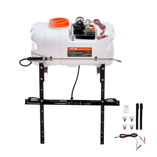 VEVOR ATV-Sprüher, 60 l/15,9 Gal, ATV/UTV-Punktsprüher mit Düsenausleger, 1,9 GPM, STCPWQ15JL60UTRA7V9