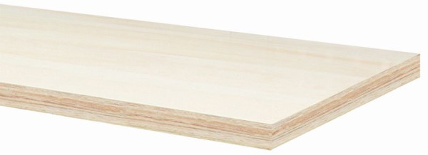 Kunzer Holzplatte, 1.361 x 463 x 36 mm, WES53