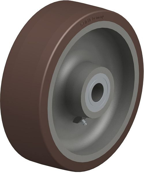 Blickle GB 304/35K Rad aus Blickle Besthane®, Braun, 740933