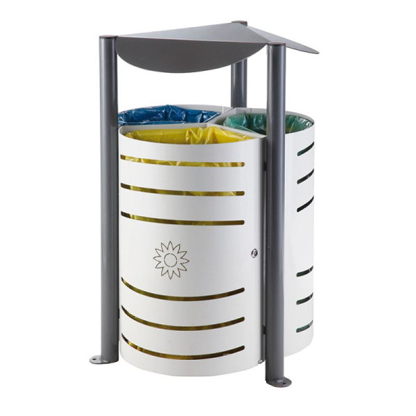 STEIN HGS Dreifach-Mülltrennungsbehälter, 83577.0001
