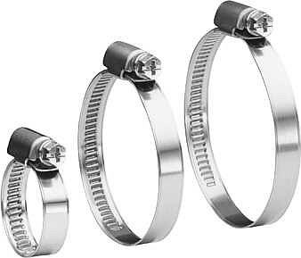 Iwetec Schlauchschelle W1 mit Schneckengewinde, 50 - 70 mm, 761070