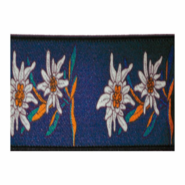 EIKO Hosenträger 36mm 456 Klip Leder-RT, Farbe: kornblau, Größe: 110, 1456_04_50_110