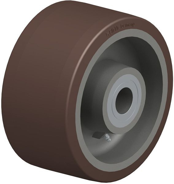 Blickle GB 254/40K Rad aus Blickle Besthane®, Braun, 754319