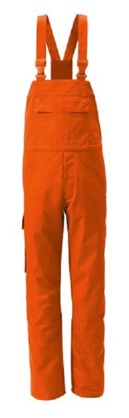 ROFA Latzhose 505, Größe 48, Farbe 120-orange, 95505-120-48