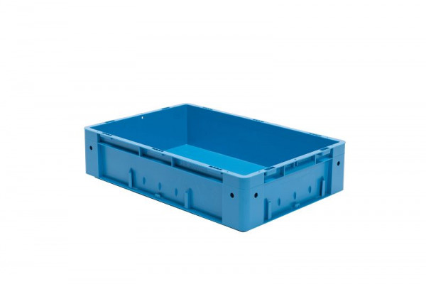LA-KA-PE VTK 600/145-0, Euro-Schwerlast-Behälter, blau, Wände und Boden geschlossen, 37214 02 02
