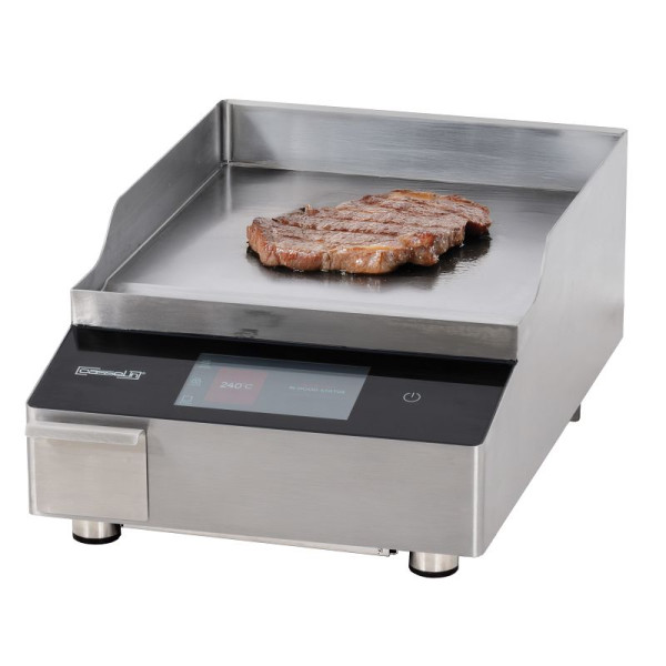 Casselin Snackplatte Induktion 400, Gehäuse aus Edelstahl, CPASI
