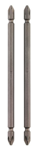 HiKOKI Doppelbit 1/4" Phillips PH2/PH2, 150mm, VE: 2 Stück, 752386