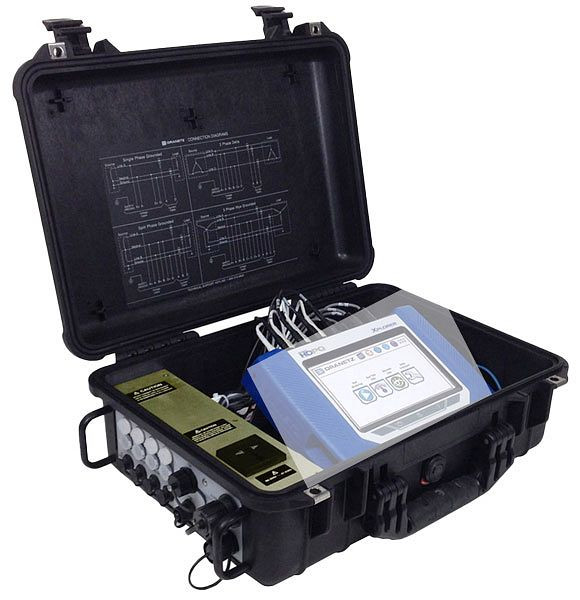 Gossen Metrawatt Abschließbarer tragbarer Koffer Dranetz LPC-HDPQ-EU, 193985