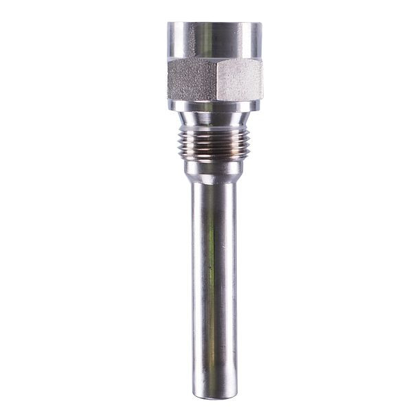 JUMO Einschraub-Schutzhülse, zylindrisch, G 1/2, 6,2x250mm, 0 bis 400°C, 1.4571, 00531795